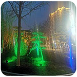 保定競(jìng)秀公園旁七一路街心公園（口袋公園）開放了！您知道哪些景觀燈等亮化燈具為什么那么布置設(shè)計(jì)嗎？