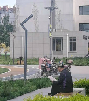 了字形路燈，鋁型材路燈
